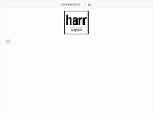 Tablet Screenshot of harr.com.au